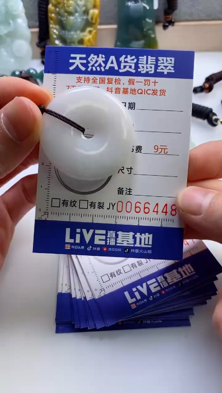 【闪购商品】翡翠挂件未镶嵌        