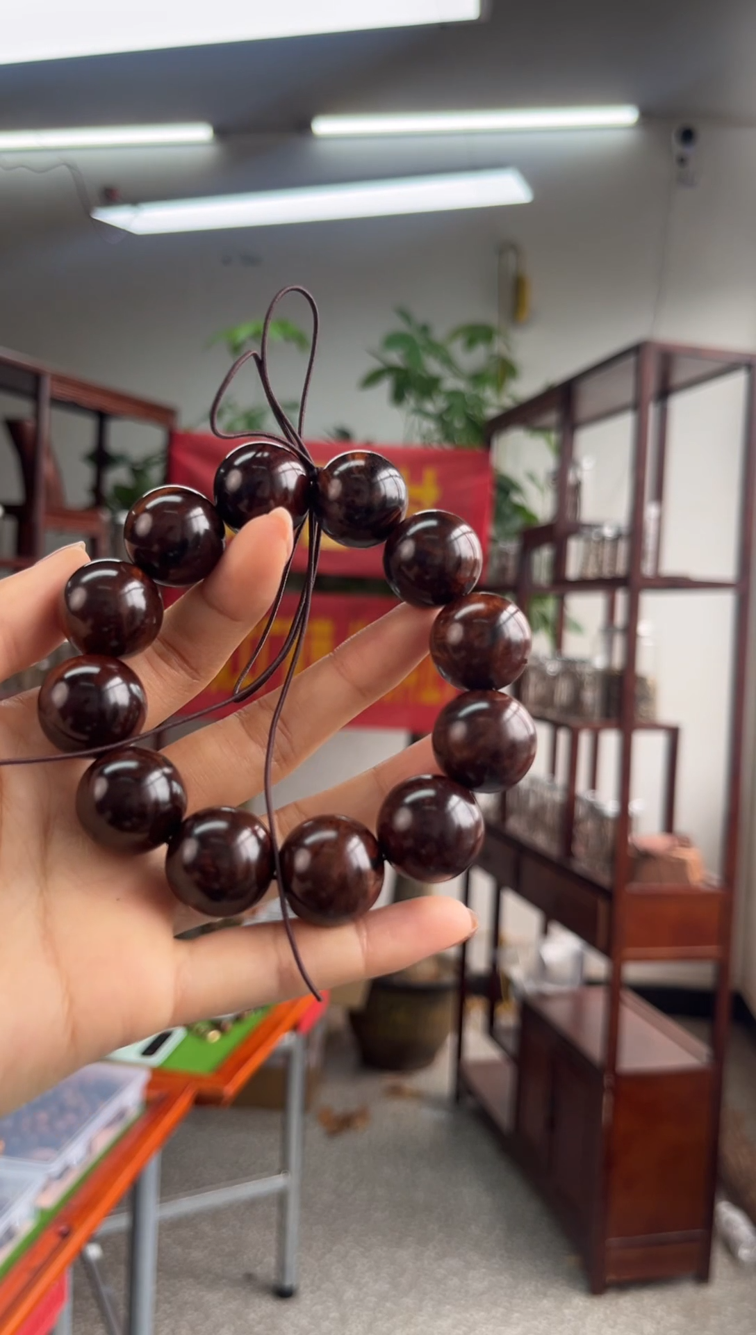 黄花梨/降香黄檀小**?2.0紫油梨海南黄花梨老料手串