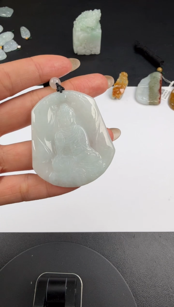 吊坠(不含链)未镶嵌翡翠翡翠饰品-127