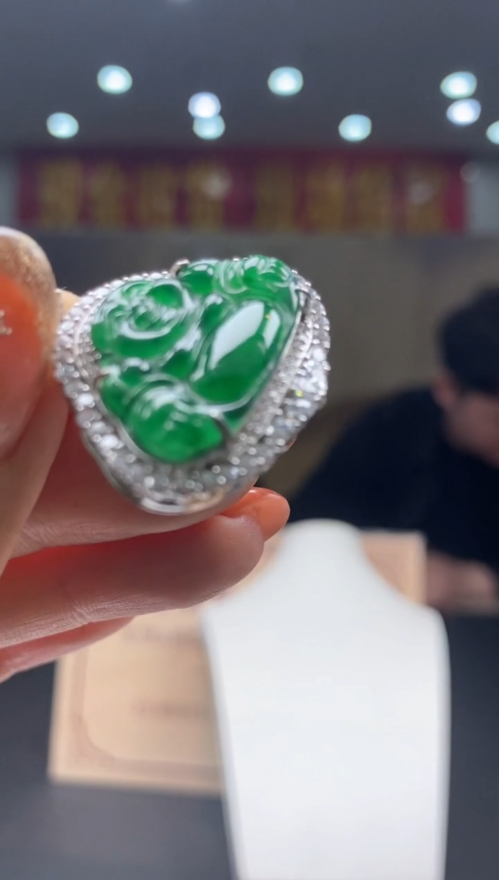 【闪购商品】翡翠颈饰未镶嵌********242