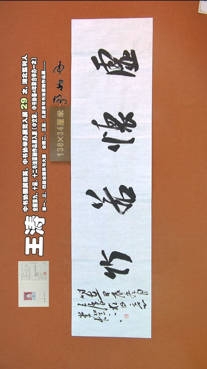 【闪购商品】书法257王涛书法作品