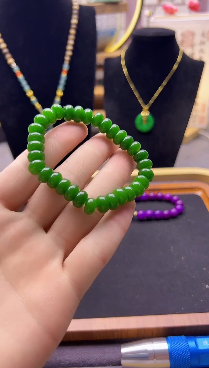 【闪购商品】和田玉手链未镶嵌S230      