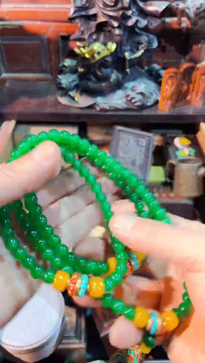 【闪购商品】翡翠颈饰未镶嵌安哥精选专属链接388