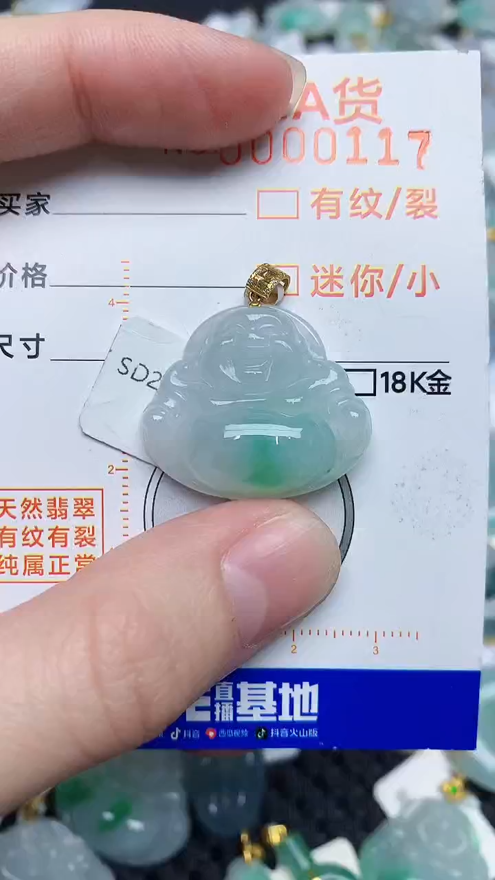 【闪购商品】翡翠颈饰18K金镶嵌453453453