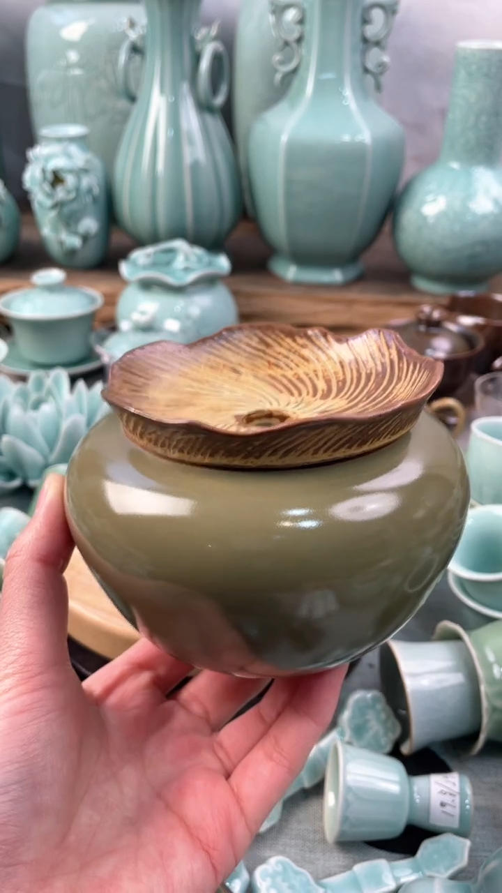 【闪购商品】纯手工 福利款 慧仙青瓷 瓷器