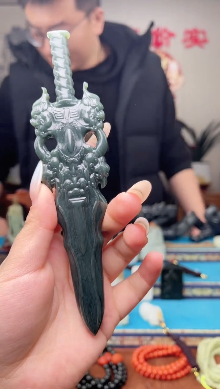 【闪购商品】和田玉挂件未镶嵌1