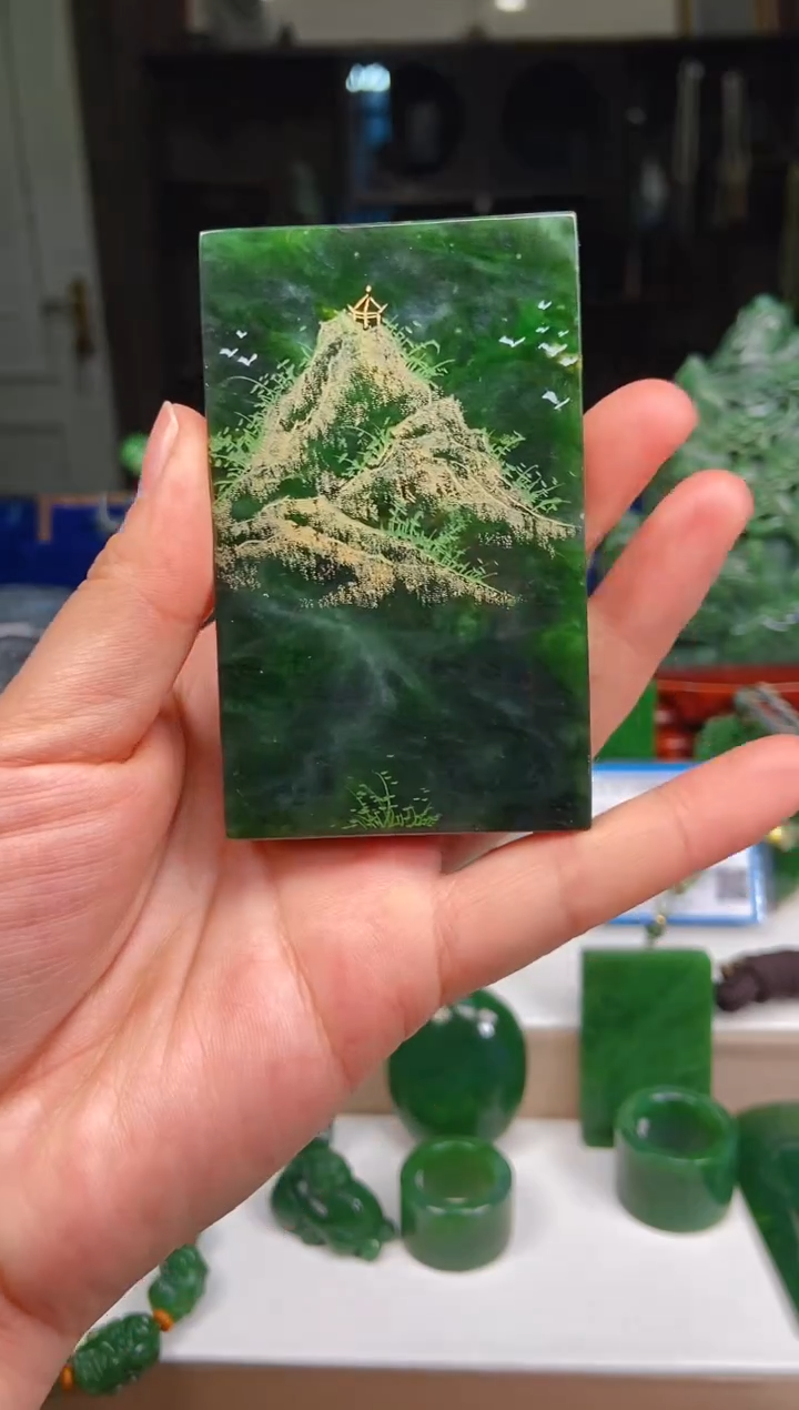 【闪购商品】和田玉挂件未镶嵌1