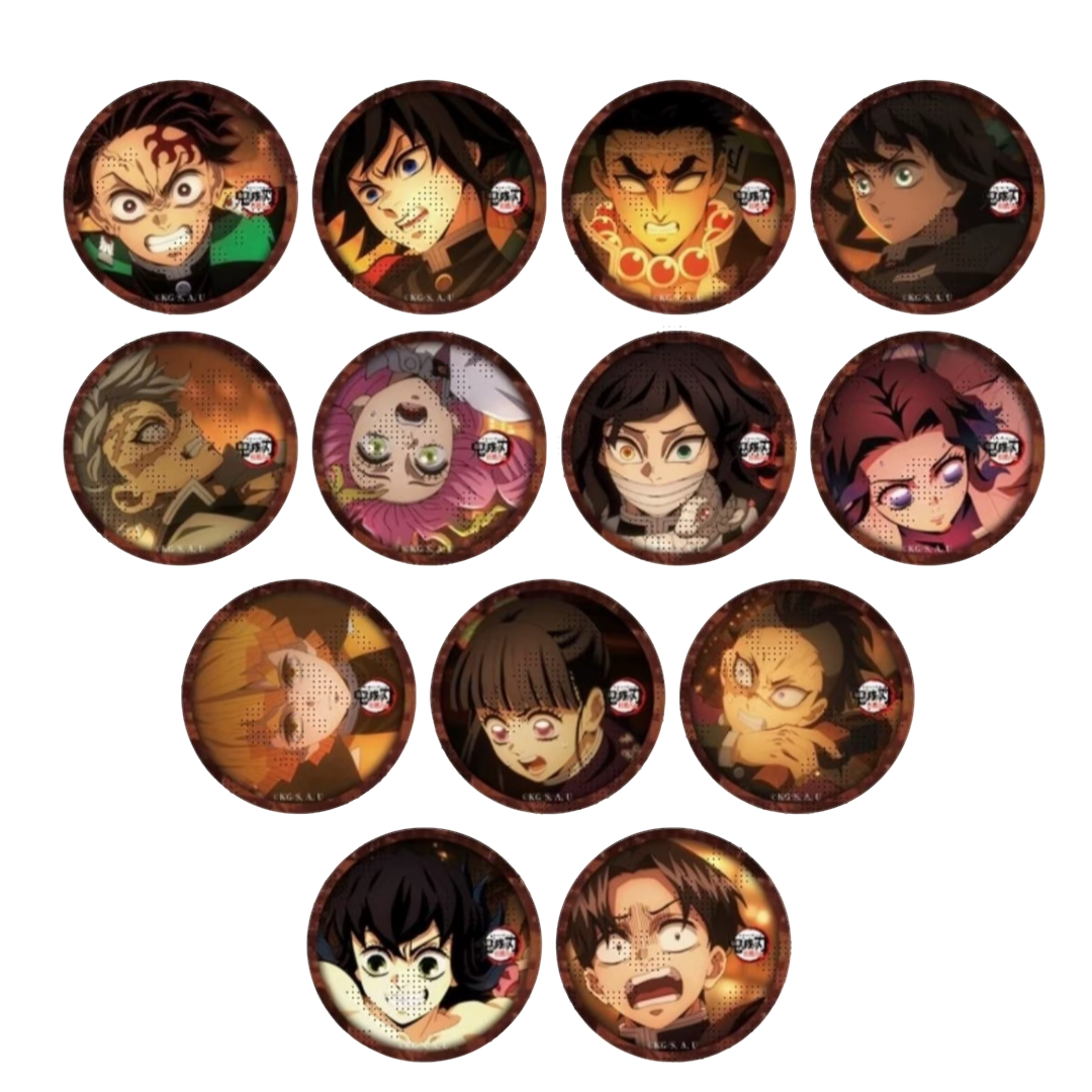 【呱唧】鬼灭之刃 cafe限定去往无限城吧唧盲盒（默认代拆）