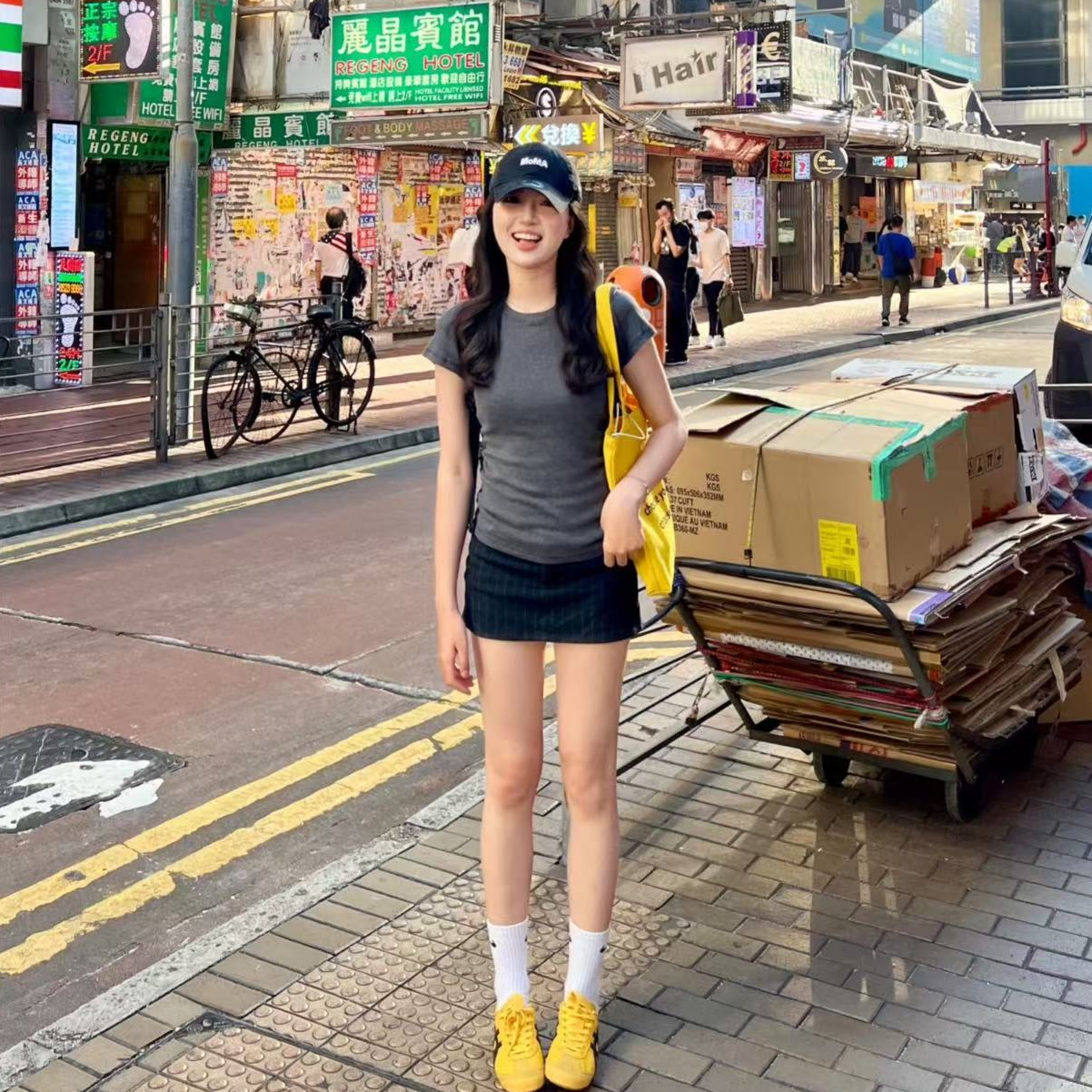 QN(断码)休闲时尚阿甘鞋情侣春夏平底低帮款