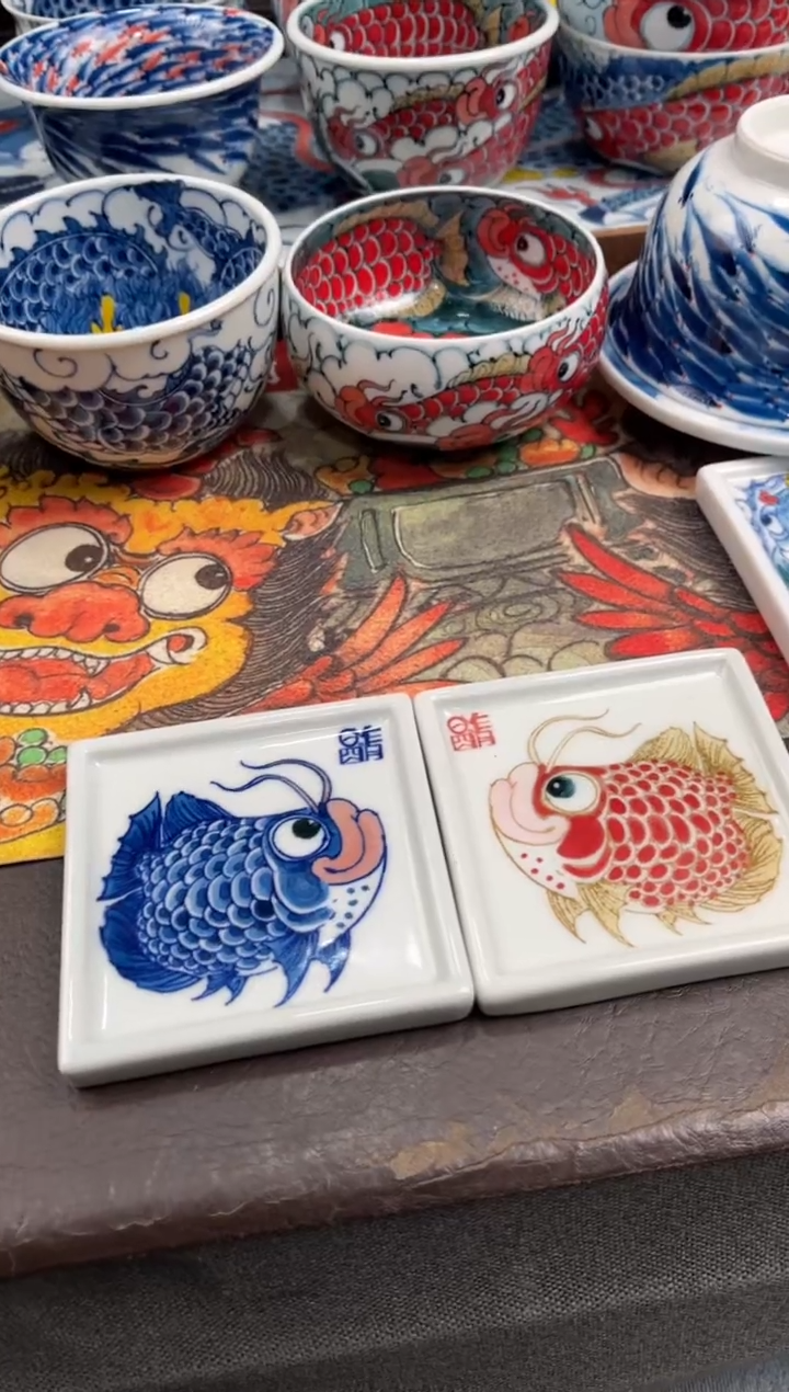 拙明院（宠粉价格）一对杯垫