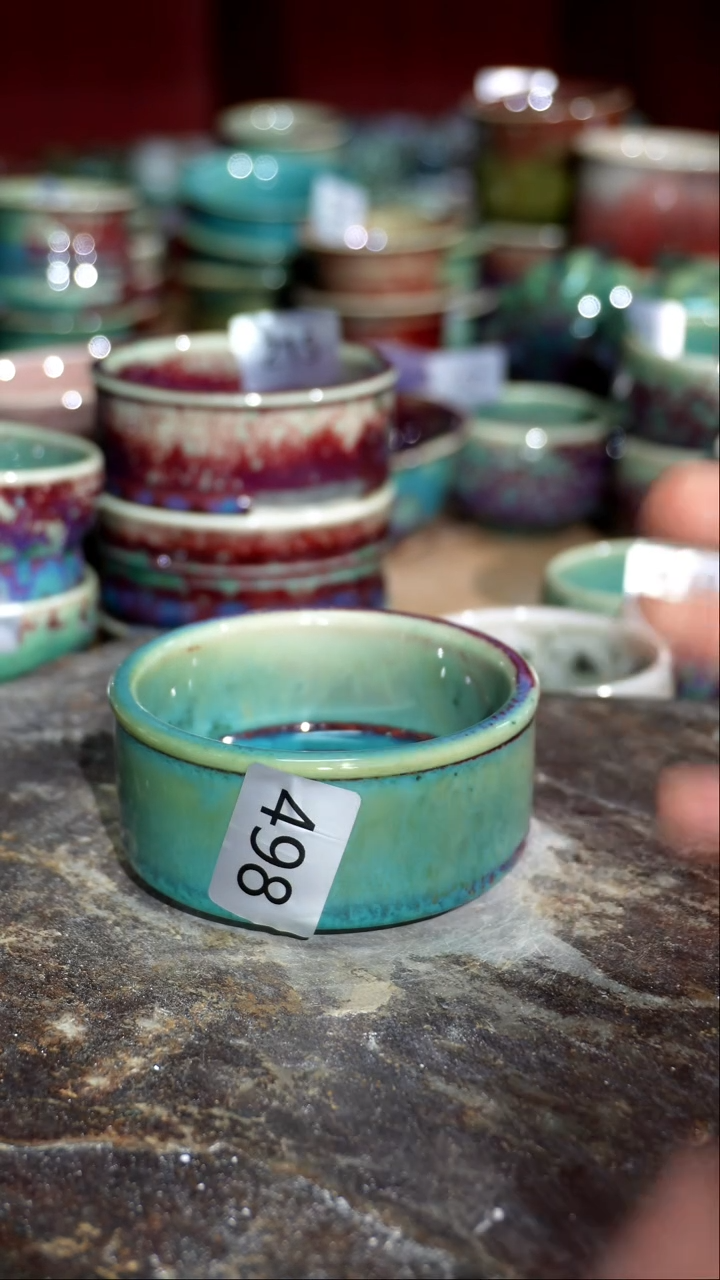 摆件精品窑变钧瓷茶器