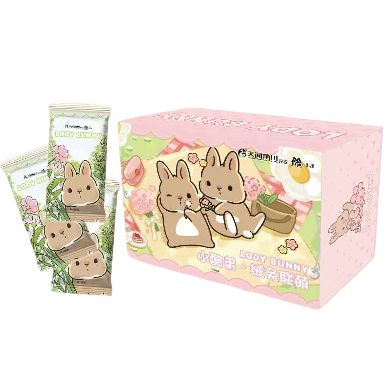 【狂风刺客】天闻角川正版授权-萌卡境界《小酪弟·绒兔联萌》萌系卡牌