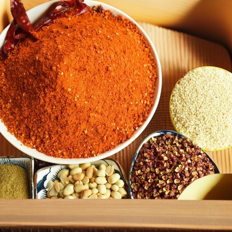 贵州邓二姐五香麻辣辣椒面烧烤烙锅火锅干碟蘸料