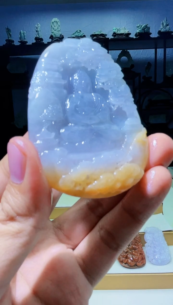 【闪购商品】定制翡翠未镶嵌毛货03070023