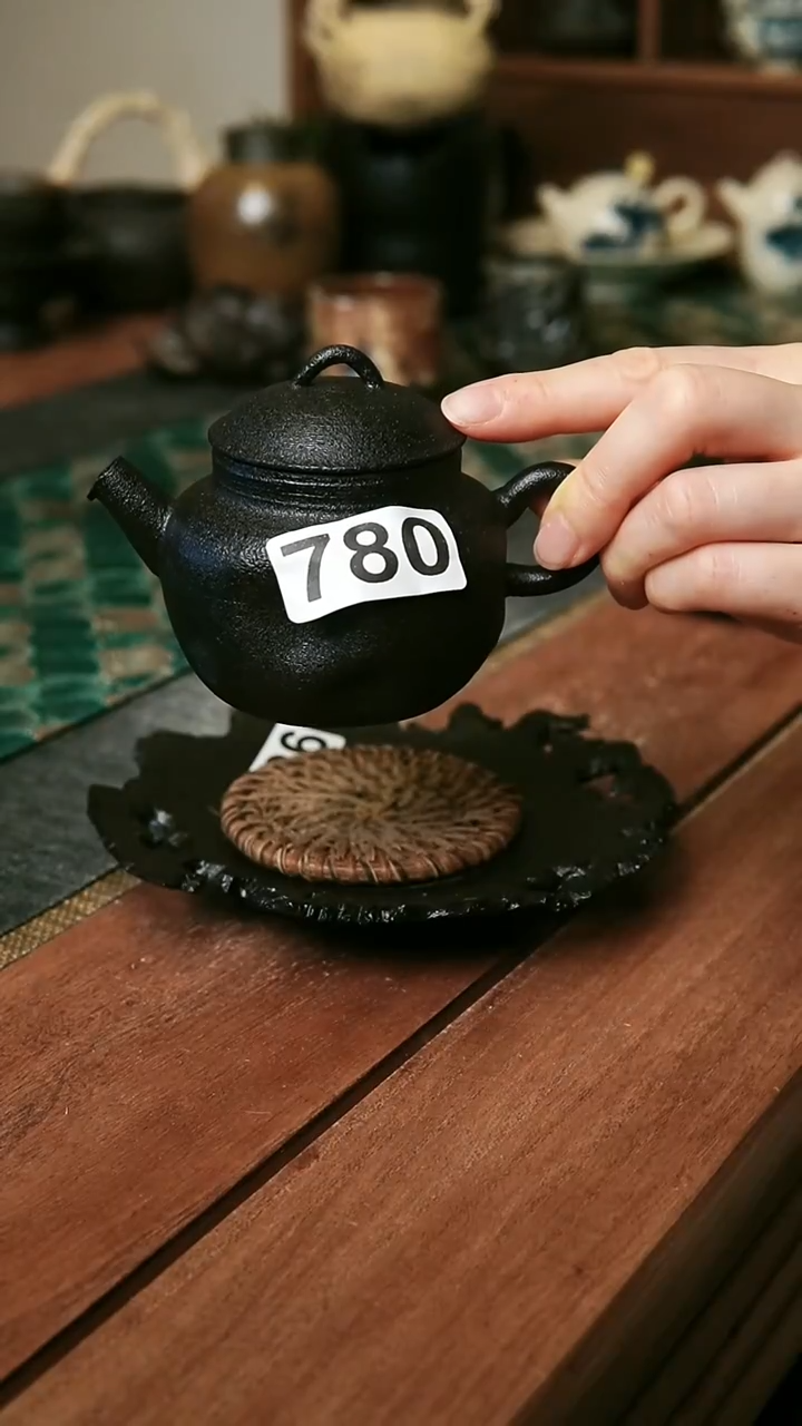 紫砂黑色系列--150毫茶壶