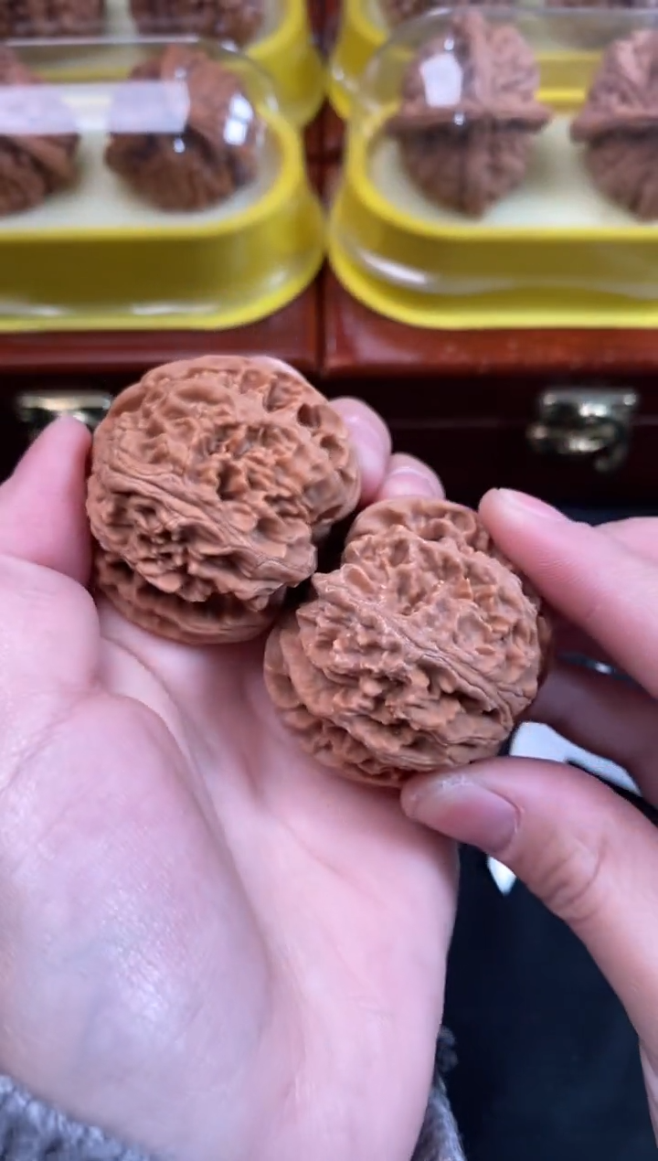 把件文玩核桃苹果园41尺A632