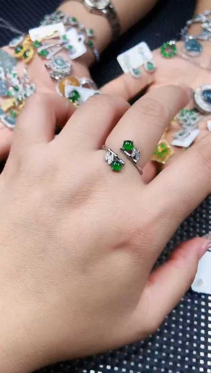 【闪购商品】翡翠戒指未镶嵌111111111