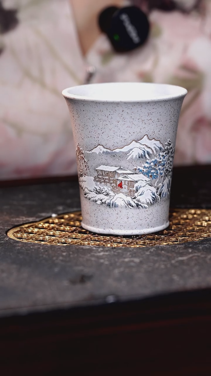 茶杯紫砂宜兴紫砂精品杯2