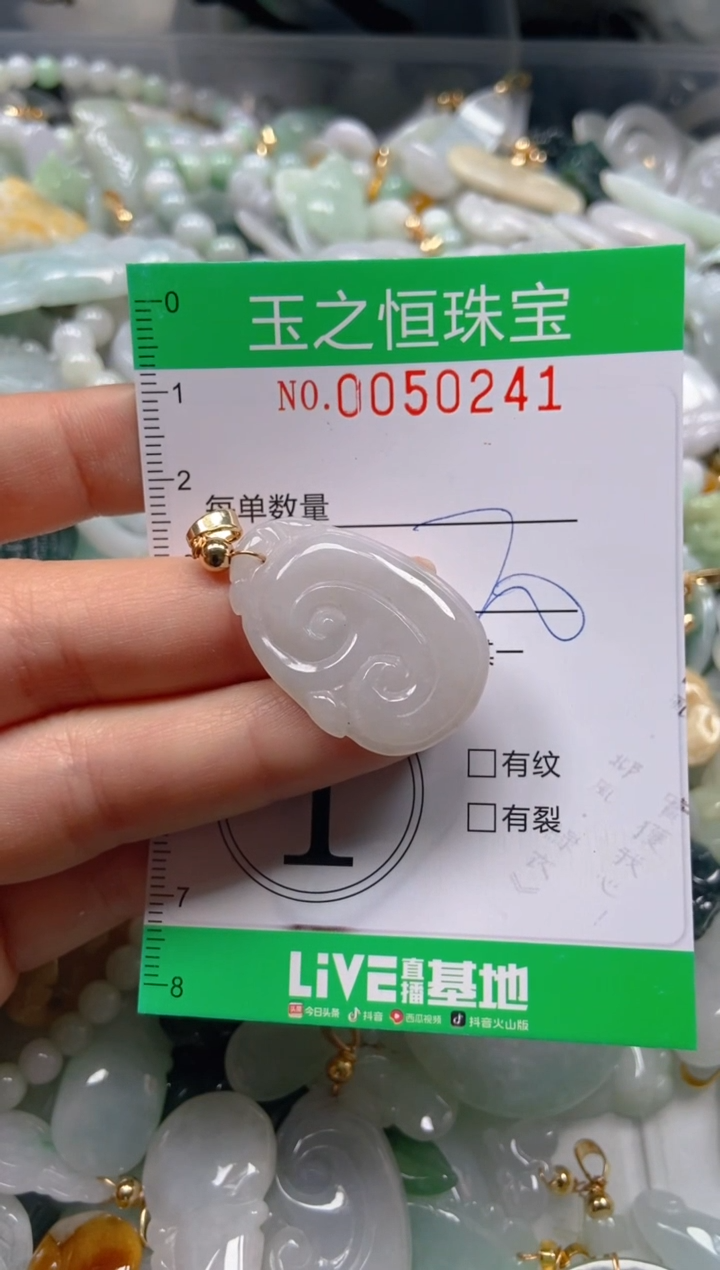 【闪购商品】翡翠颈饰未镶嵌闪购0050241