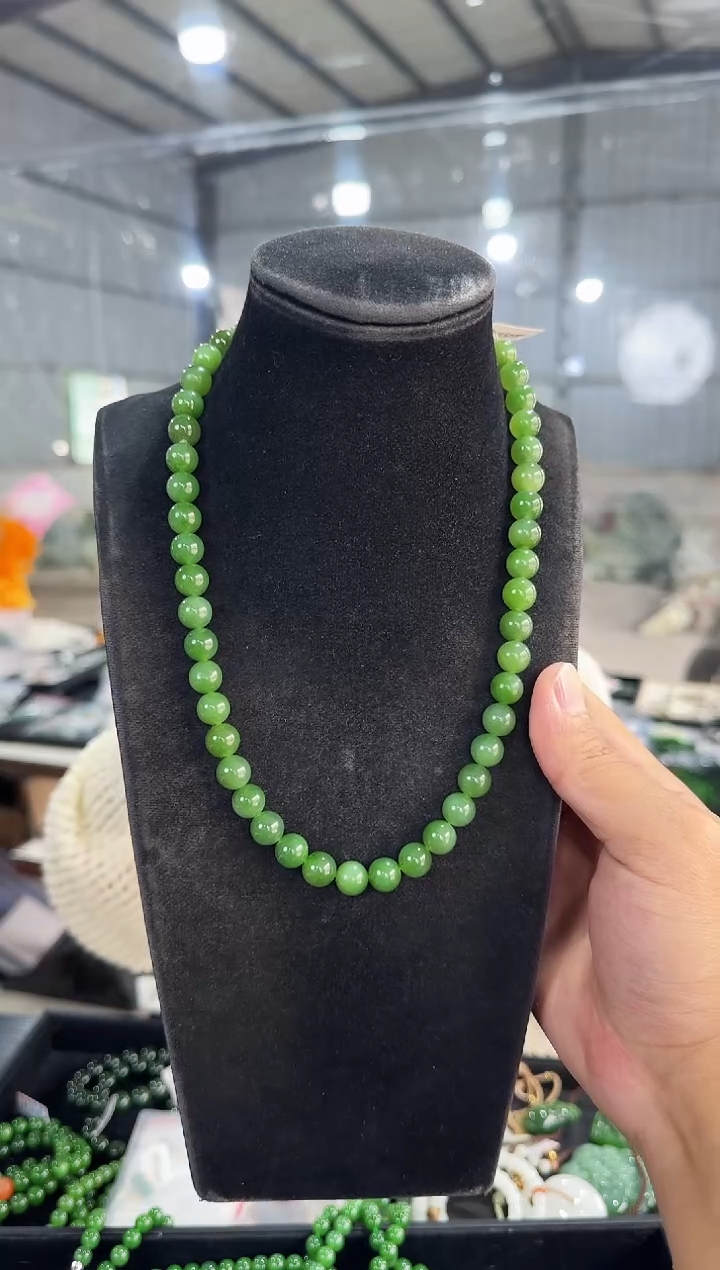 【闪购商品】和田玉项链未镶嵌卡10妈妈链多样性发一
