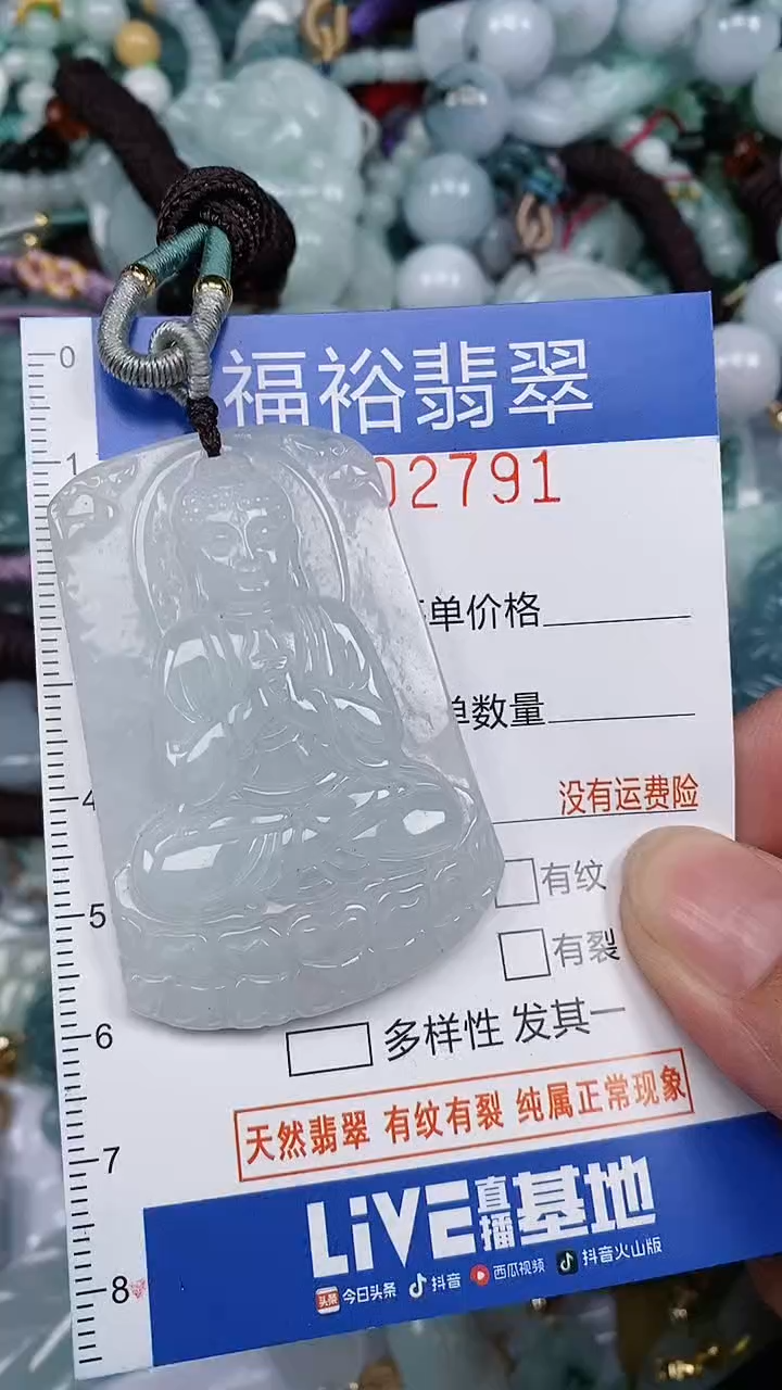翡翠未镶嵌颈饰...0002791