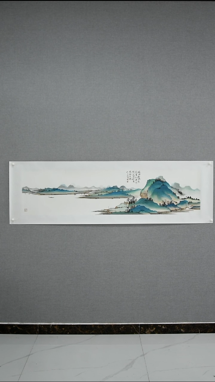 【闪购商品】绘画杨藩-山水-4平尺条-01