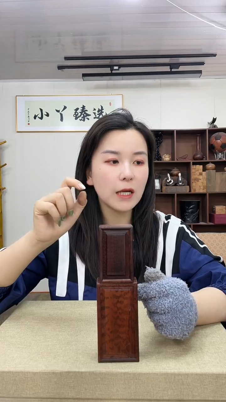 3555蛇纹木鲁班盒子套二