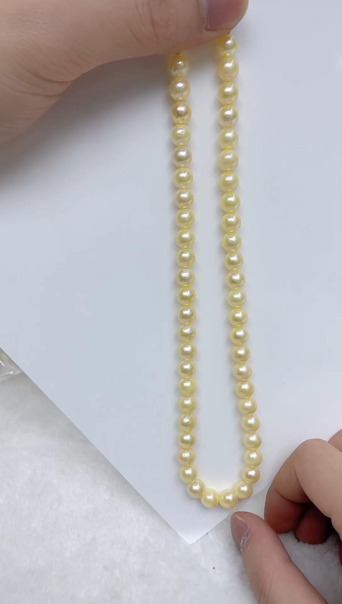 海水珍珠未镶嵌颈饰海水珍珠项链