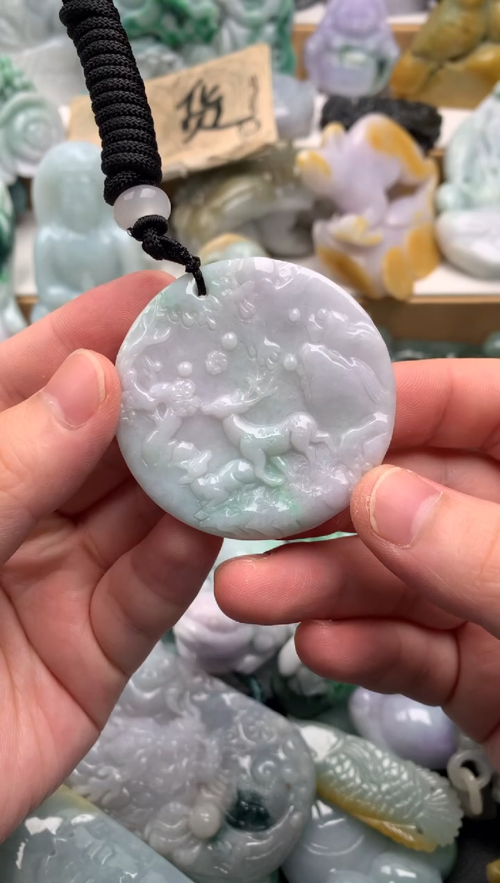 吊坠(不含链)未镶嵌翡翠1