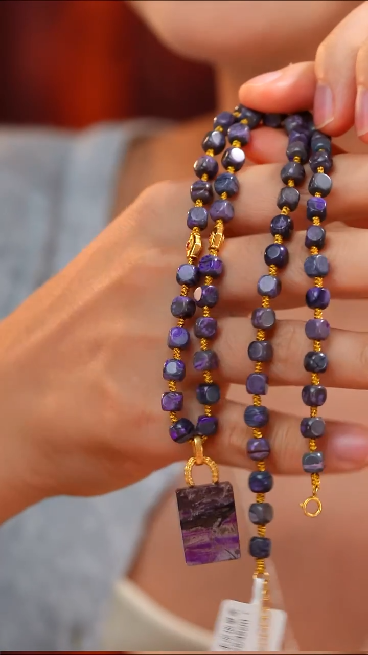 苏纪石（舒俱来）未镶嵌颈饰AZB8037