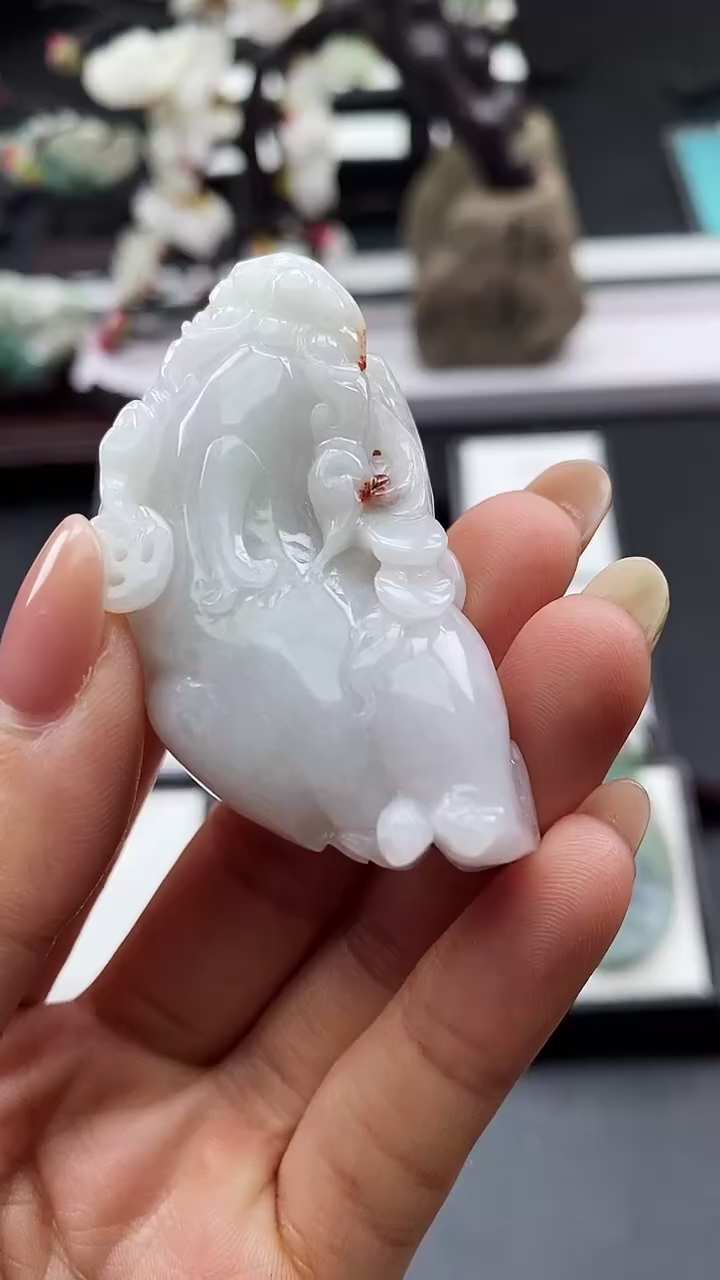 【闪购商品】翡翠颈饰未镶嵌天然缅甸A货翡翠