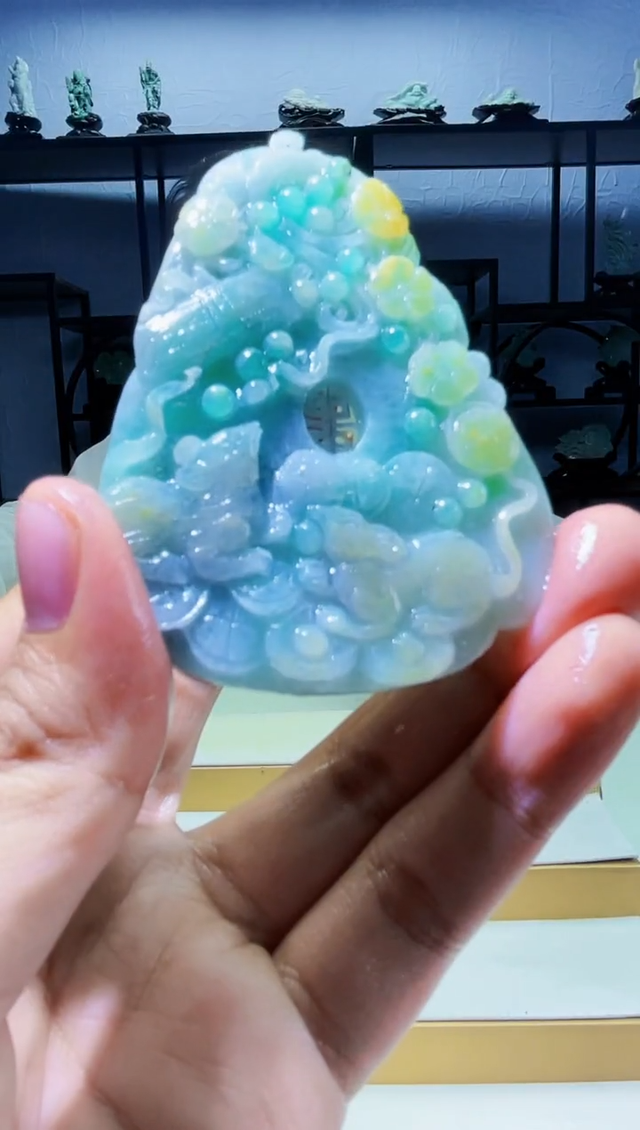 【闪购商品】定制翡翠未镶嵌毛货02240046