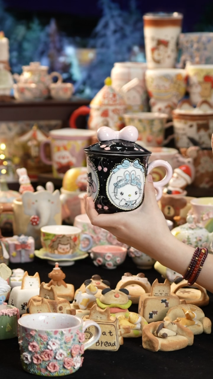 其他陶景德镇釉下彩手绘设计师款陶瓷