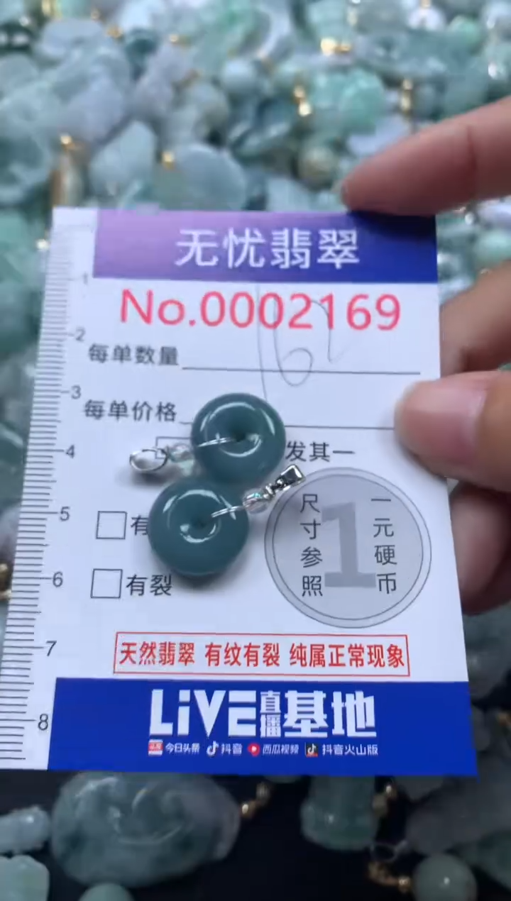 颈饰未镶嵌翡翠2169