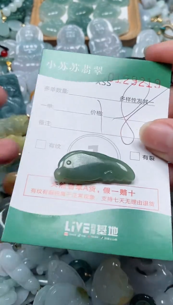 【闪购商品】翡翠颈饰未镶嵌闪购商品0129219