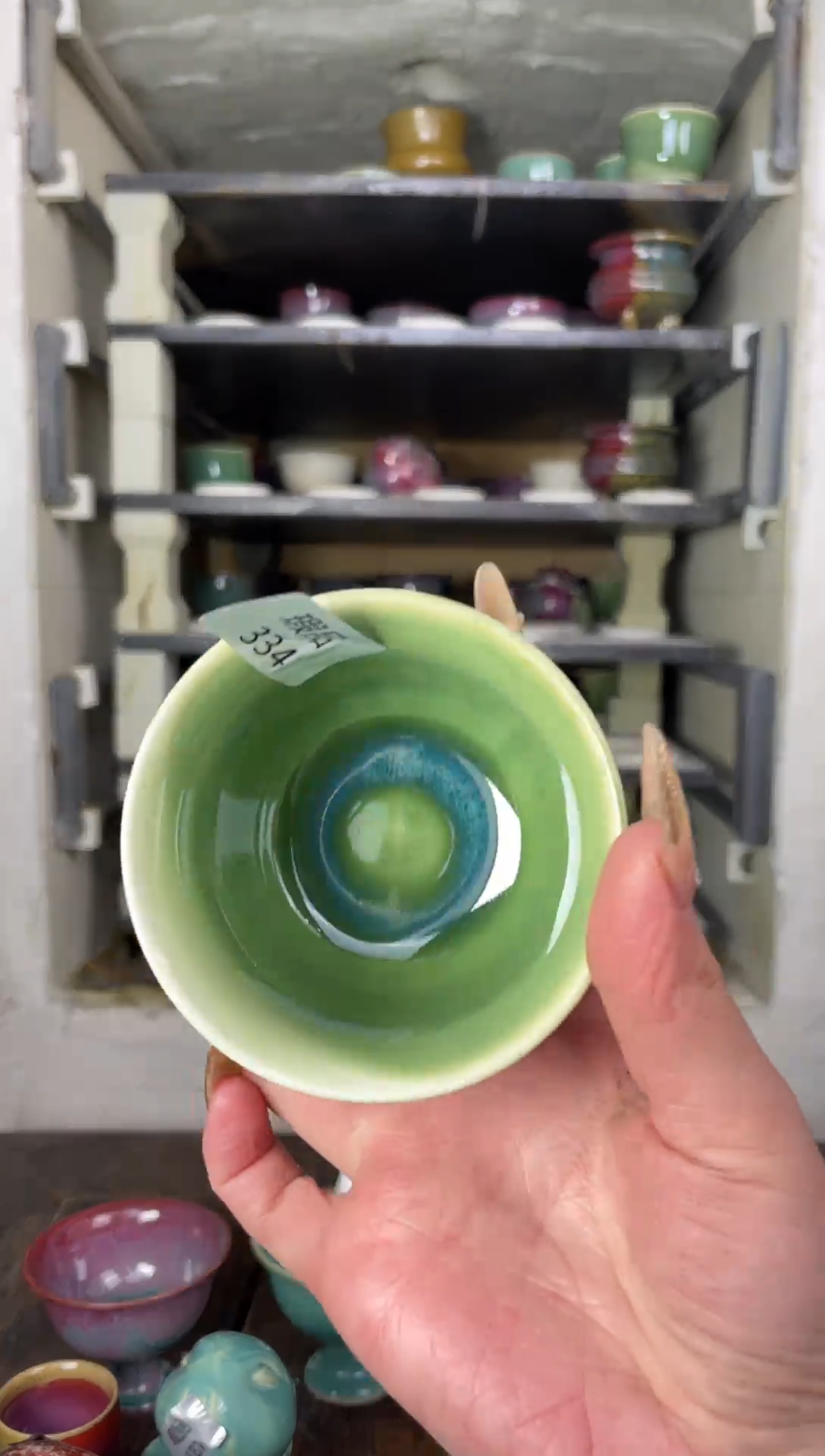 【闪购商品】摆件钧瓷手工茶器窑变