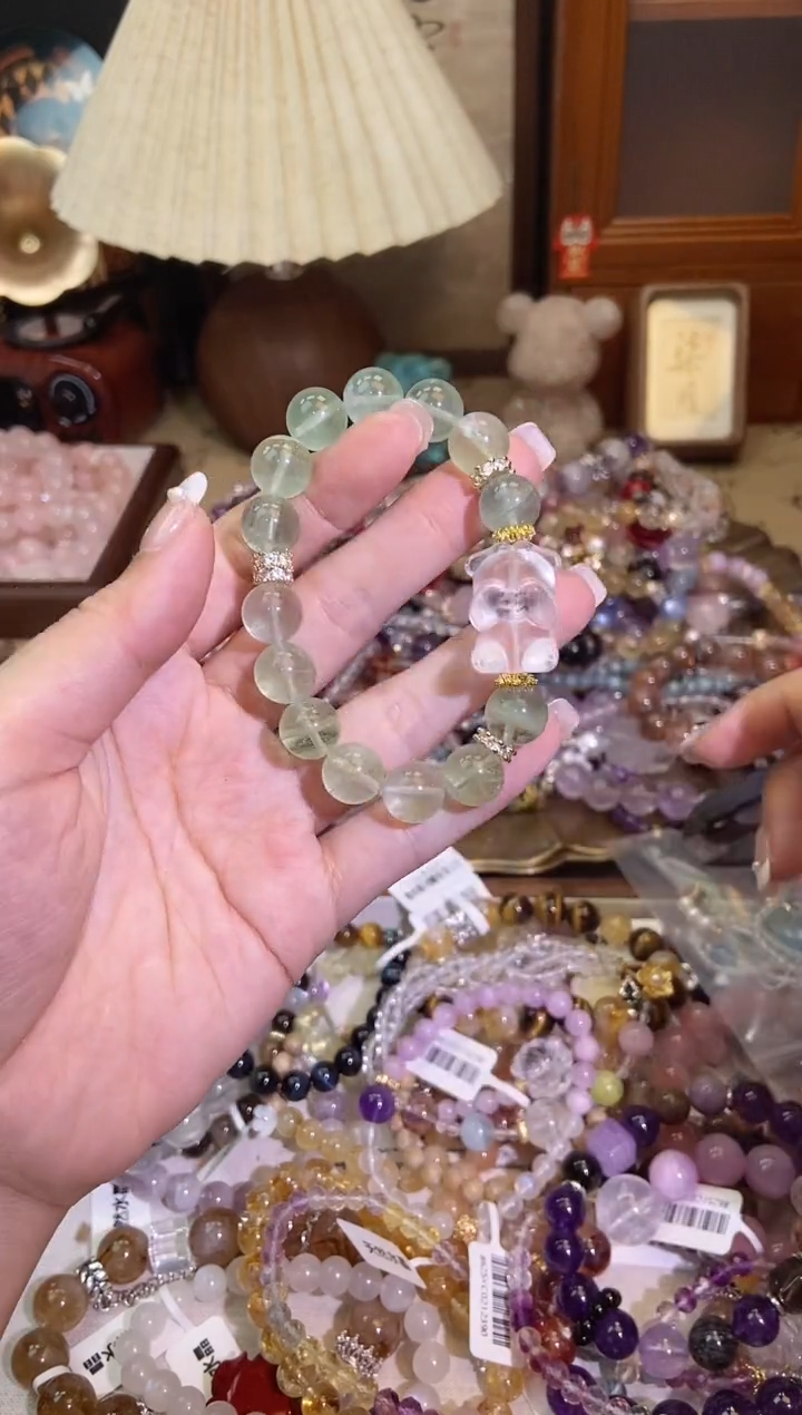 【闪购商品】萤石手链未镶嵌406手串