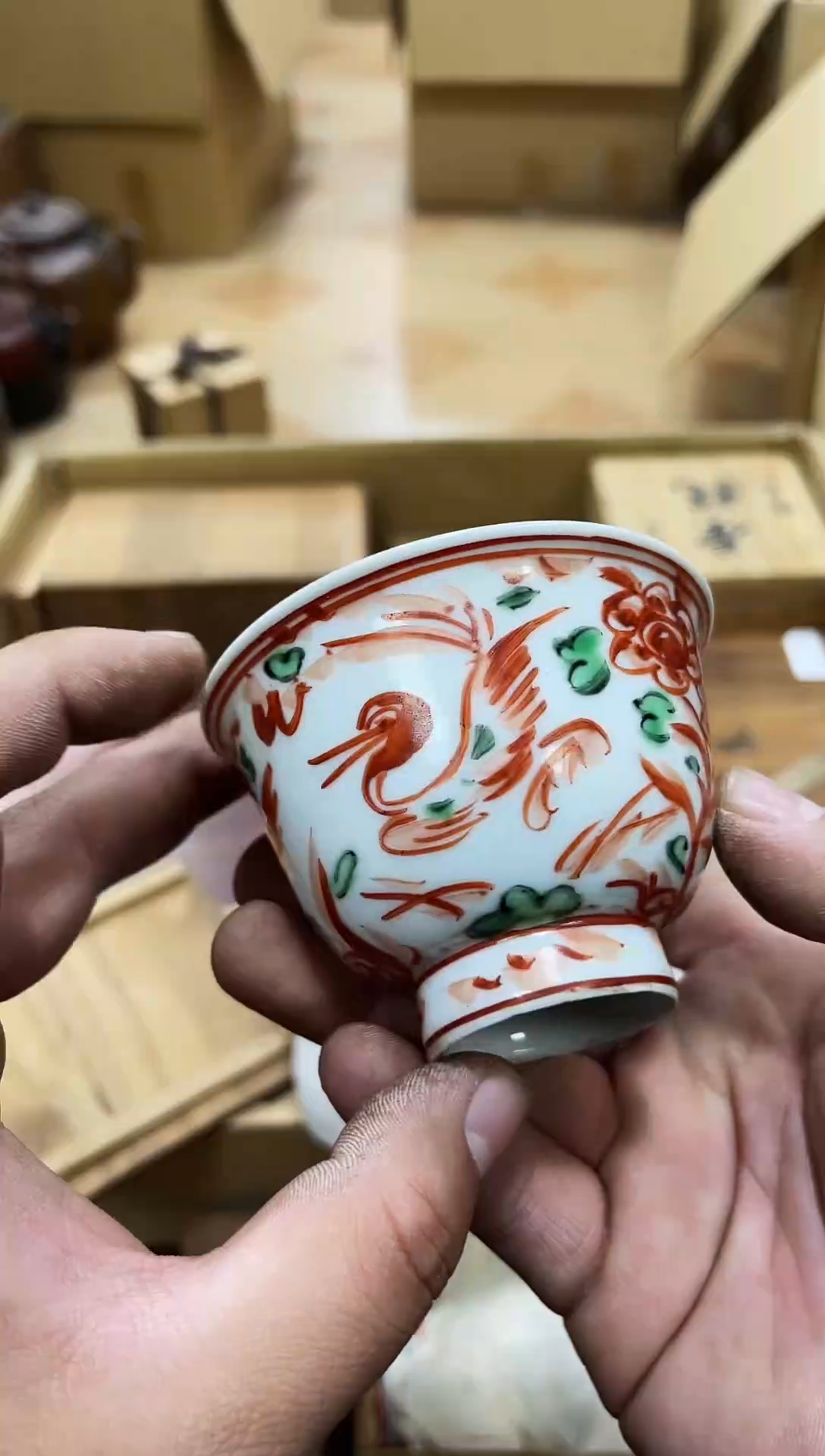 杯如图所示 阁集工艺品