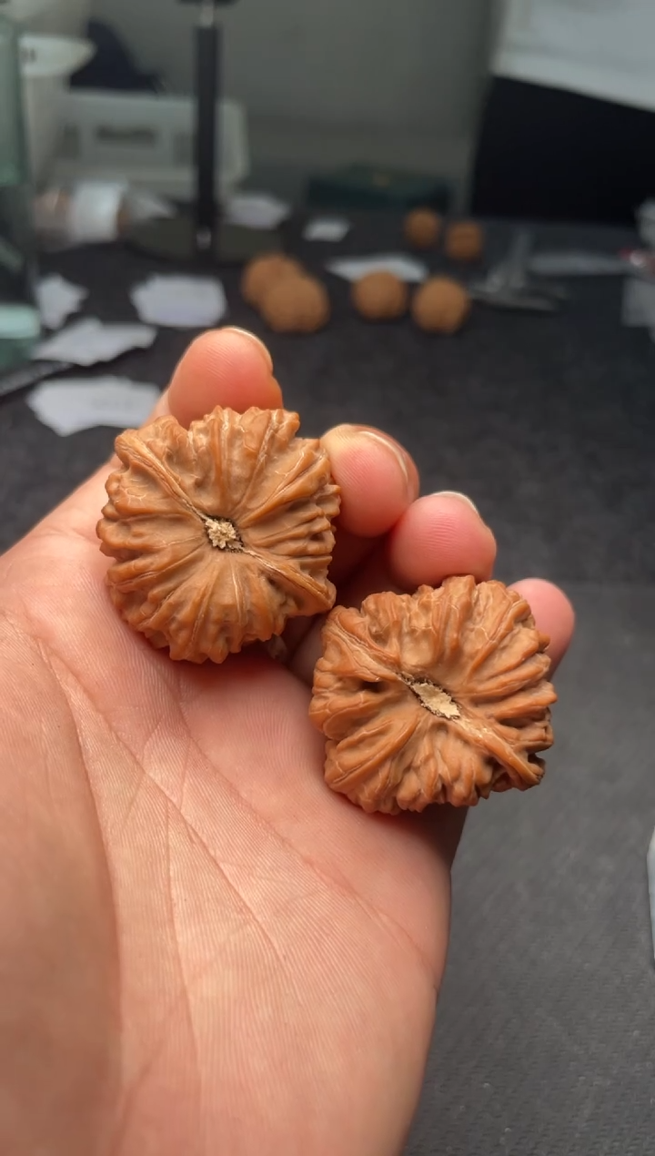 把件文玩核桃B 92   凹底38