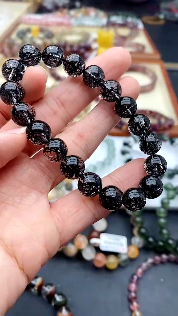 【闪购商品】发晶手链未镶嵌黑发晶