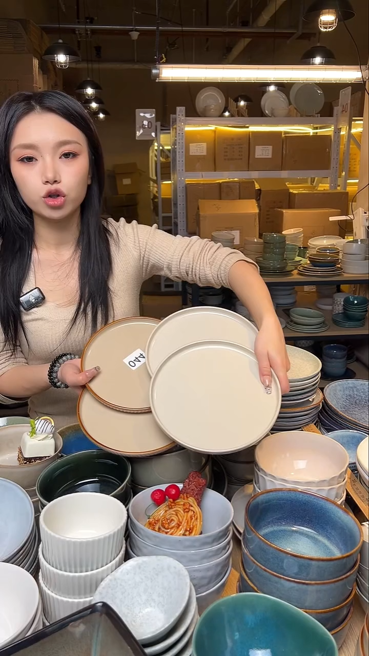 瓷100【瑕疵】外贸尾货窑变釉下彩