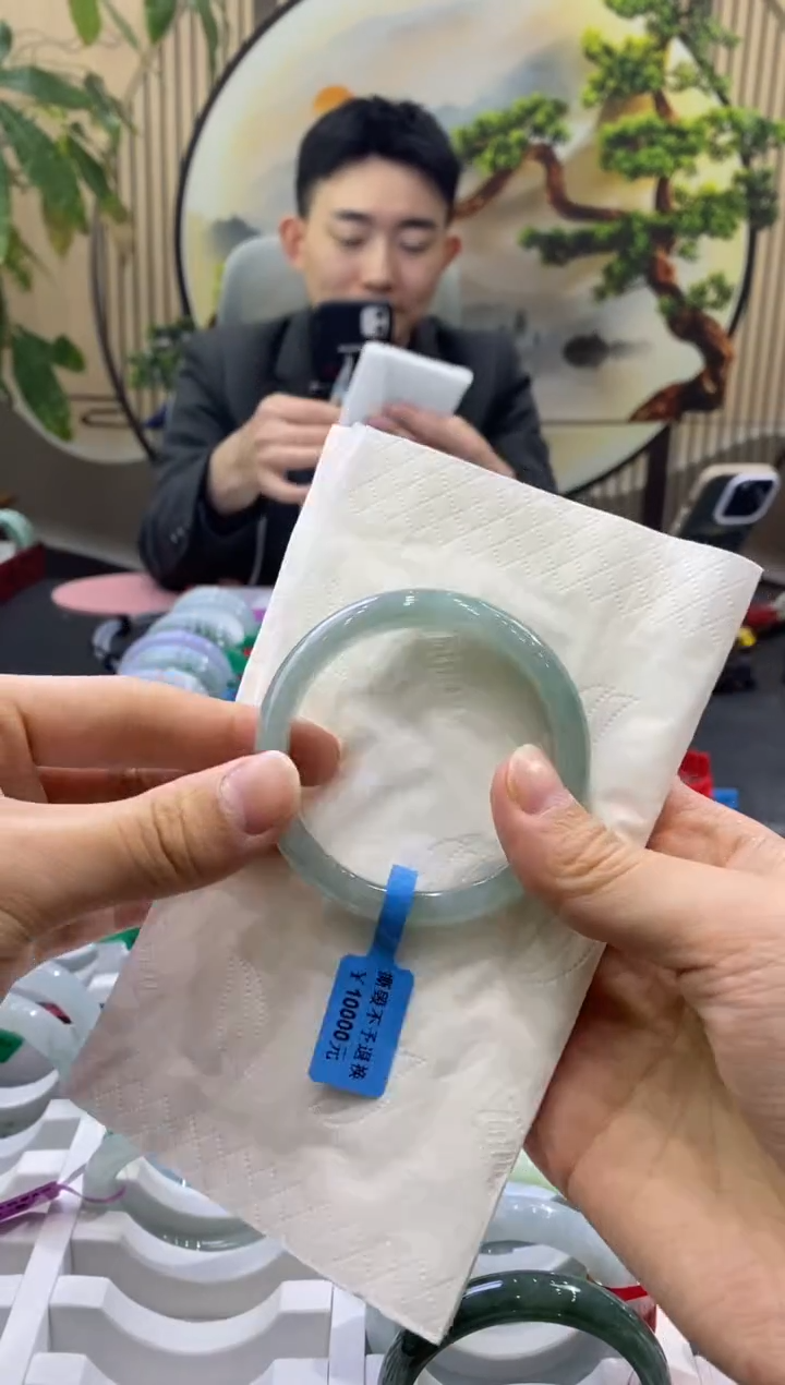 未镶嵌手镯翡翠3371