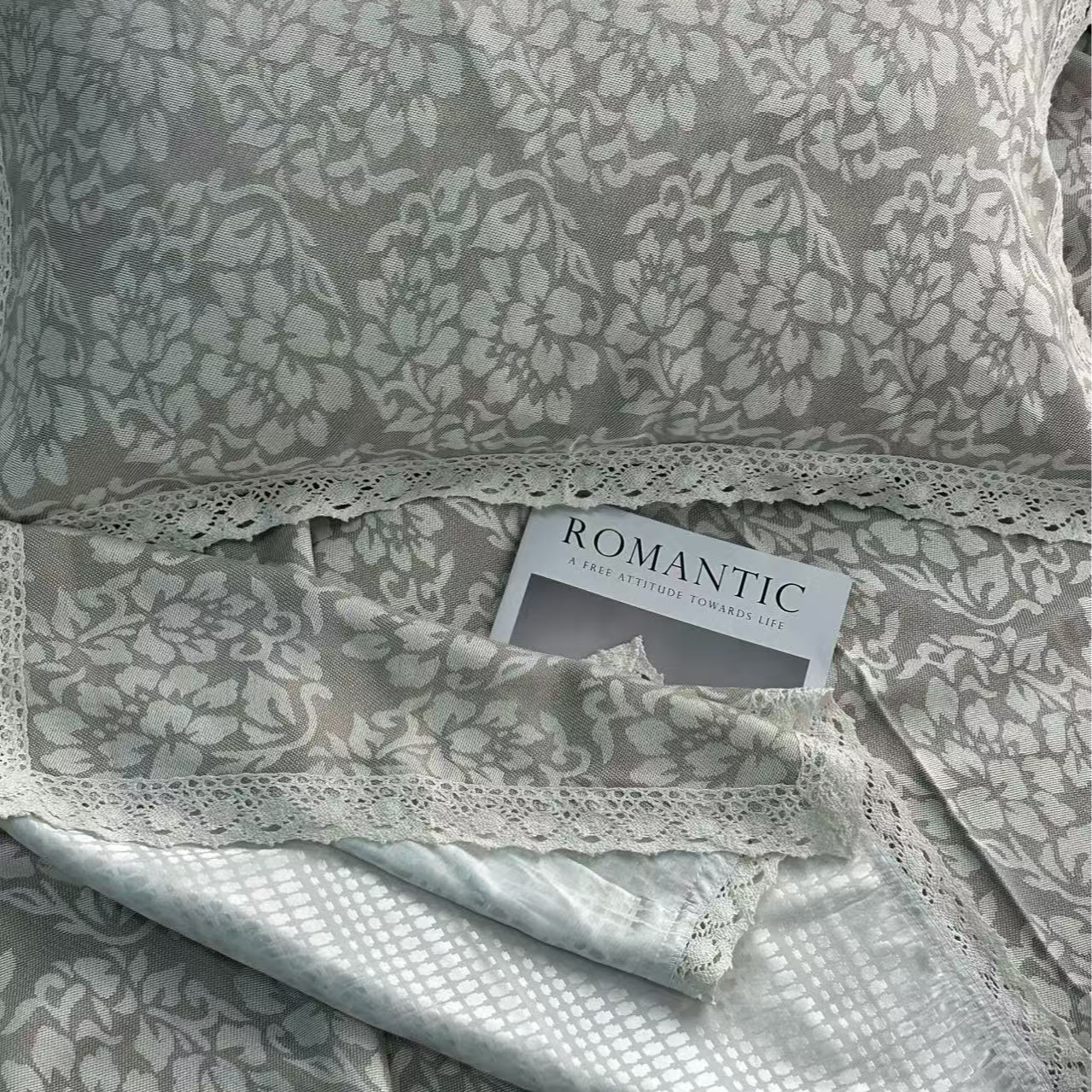 【草木深】100汉麻大提花凉席三件套