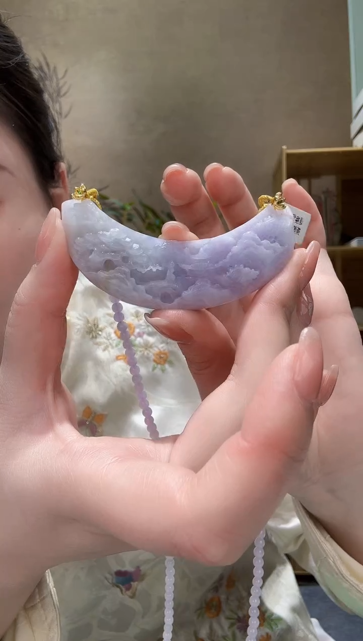 【闪购商品】翡翠颈饰未镶嵌吊坠