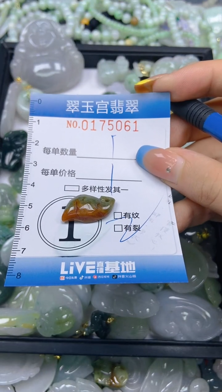 翡翠未镶嵌颈饰闪购0175061