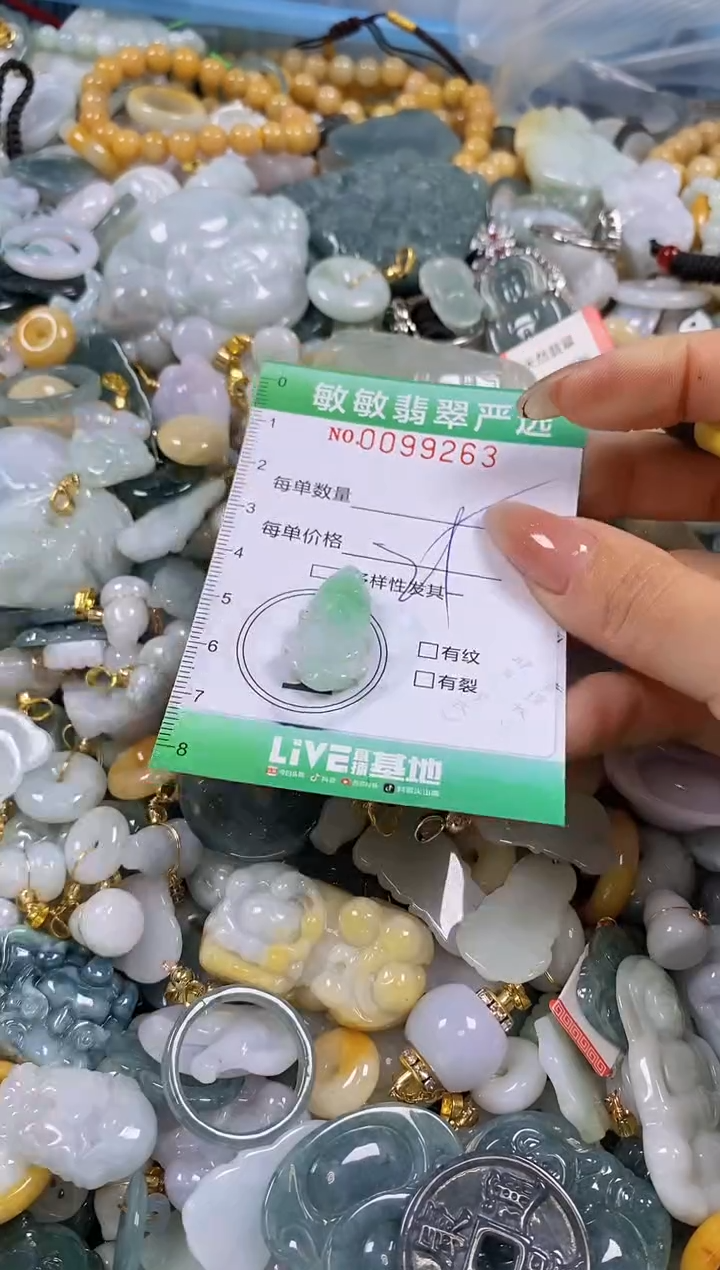 【闪购商品】翡翠颈饰未镶嵌闪购0099263