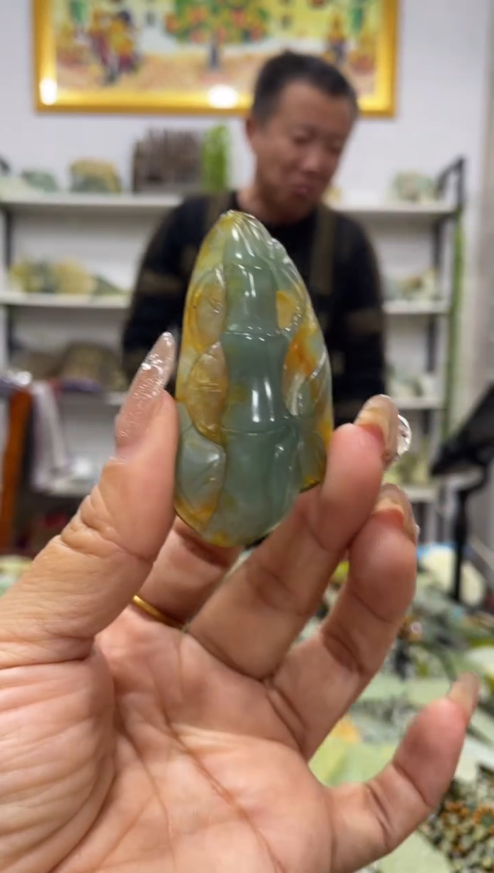 【闪购商品】岫玉吊坠未镶嵌         