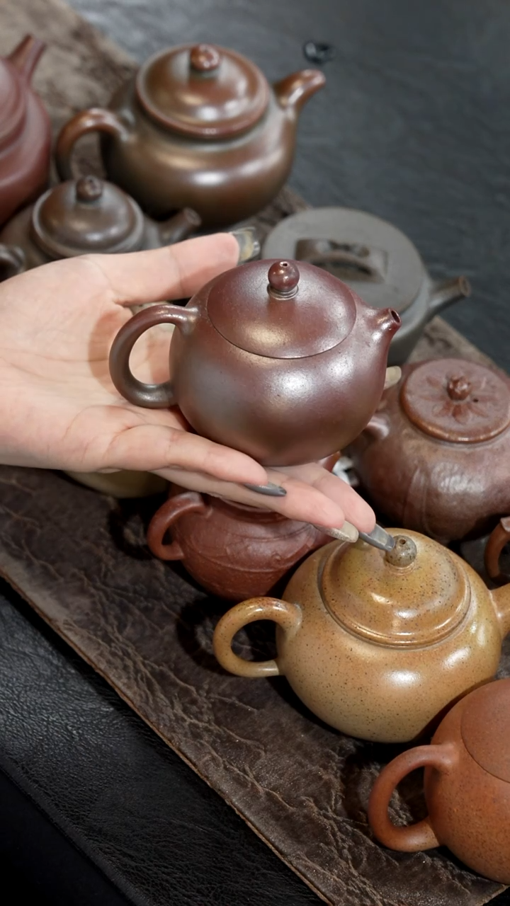 茶壶紫砂柴烧清水泥西施150cc