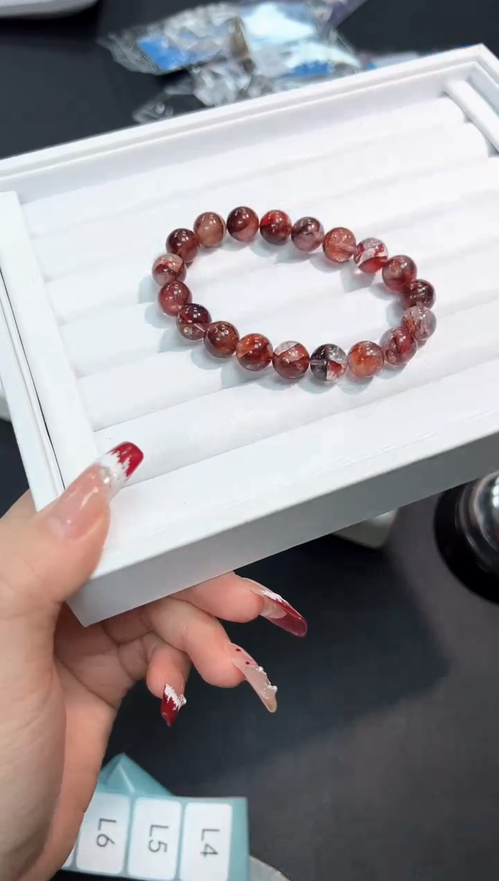【闪购商品】水晶手串未镶嵌4L多样性发其一/1条默认微瑕