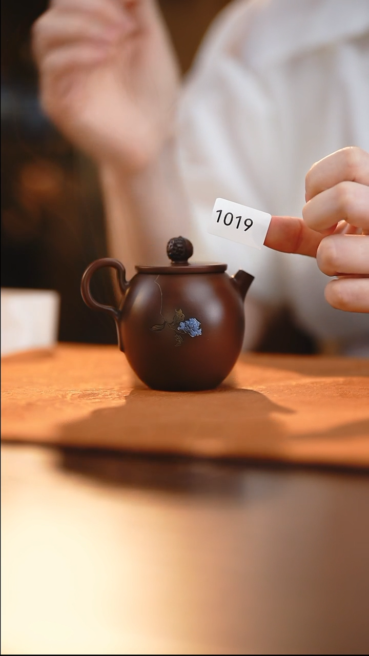 雲梦茶器紫陶茶壶1019